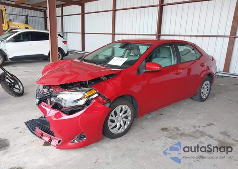 2018 Toyota Corolla Le from USA, damaged, VIN 2T1BURHE3JC043711